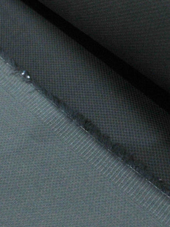 Tecido Piquet de Algodão com Elastano Preto