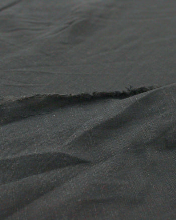 Tecido Viscose Mista Grossa Texturizada Preto