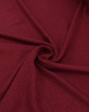 Tecido Crepe Duna Texturizado Marsala