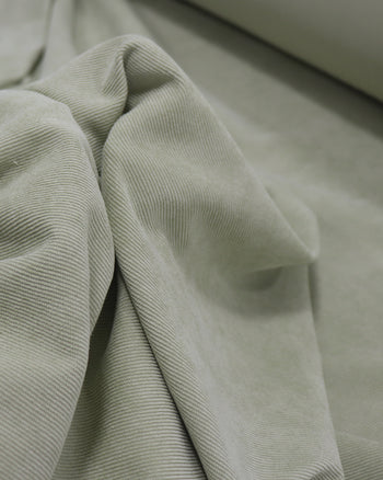 Tecido Veludo Micro Cotelê com Elastano Pistache
