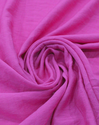 Tecido Crepe Shantung Rosa Chiclete