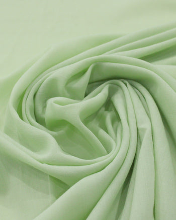 Tecido Cambraia Mista de Algodão Verde Menta