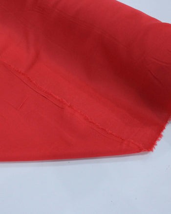Tecido Cambraia de Viscose Vermelho
