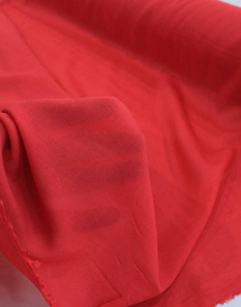 Tecido Cambraia de Viscose Vermelho