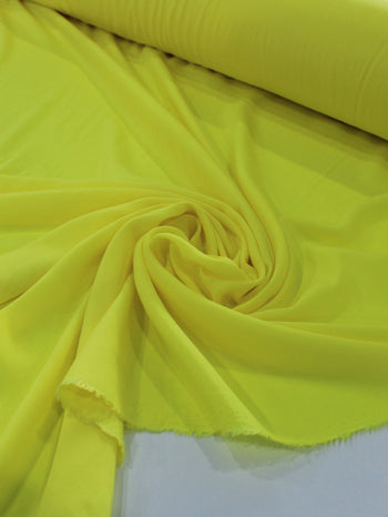 Tecido Cambraia de Viscose Amarelo
