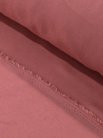 Tecido Viscose Sarjada Rosé Forte
