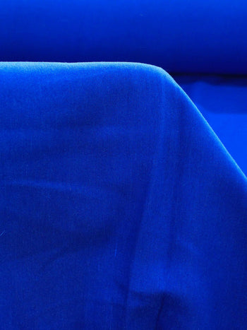 Tecido Alfaiataria de Viscose Azul Bic