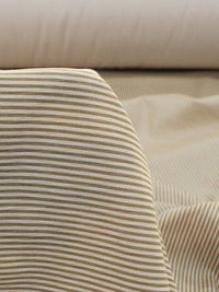 Tecido Viscose Mista Maquinetada Micro Listras Nude
