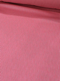 Tecido Viscose Mista Casca de Árvore Micro Listras Pink e Rosa