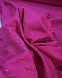 Tecido Viscose com Lurex Rosa
