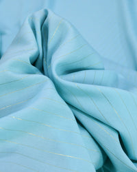 Tecido Viscose com Lurex Azul Claro
