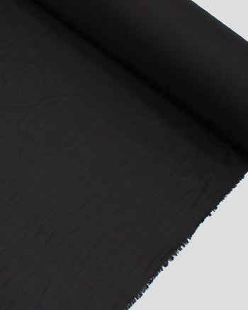 Tecido Tricoline Xadrez Triplo Maquinetado Preto