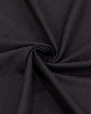 Tecido Tricoline Xadrez Triplo Maquinetado Preto