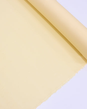 Tecido Viscose Sarjada Amarelo Manteiga