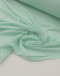 Tecido Crepe de Algodão Verde Água