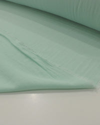 Tecido Crepe de Algodão Verde Água