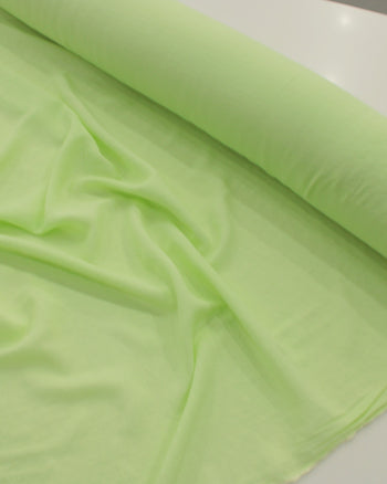 Tecido Crepe de Viscose Misto Texturizado Verde Lima