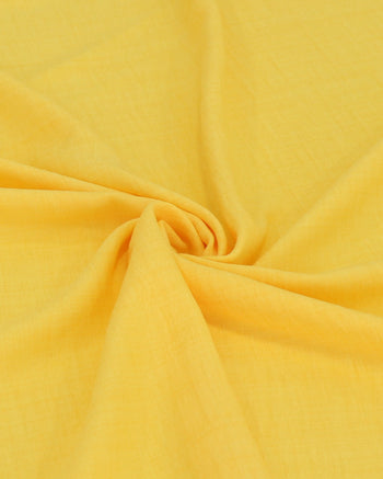 Tecido Crepe Duna Texturizado Amarelo