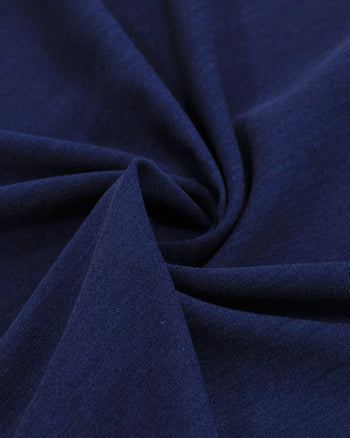Tecido Tencel Jeans Azul Marinho Noite Mescla
