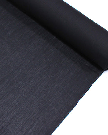 Tecido Linho Misto Camisaria Flamê Preto
