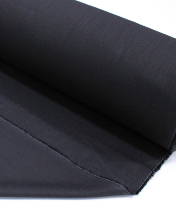Tecido Linho Misto Camisaria Flamê Preto