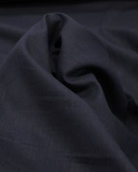 Tecido Linho Misto Camisaria Flamê Preto