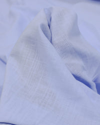 Tecido Tricoline Verano Flamê Azul Bebê