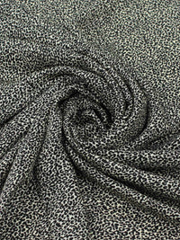 Tecido Crepe Italiano Micro Animal Print