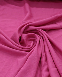 Tecido Viscose Mista Texturizada Rosa Pink