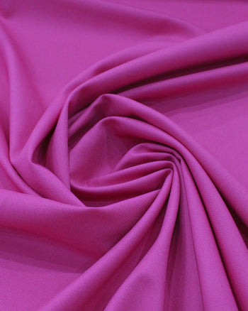Tecido Sarja Mista Texturizada com Elastano Rosa Pink