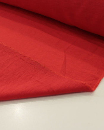 Tecido Crepe Misto de Viscose Vermelho