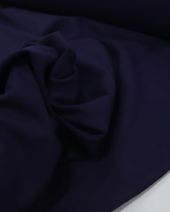 Tecido Alfaiataria de Viscose Azul Marinho Noite