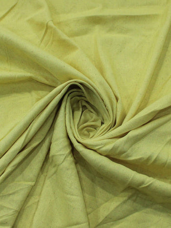 Tecido Linho Misto Rústico com Elastano Amarelo
