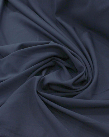 Tecido Crepe Fino Poliéster Azul Marinho