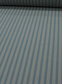 Tecido Linho Misto Azul Jeans e Cru
