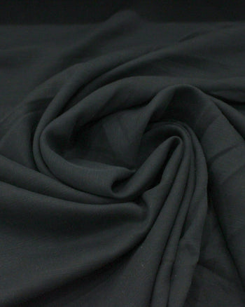 Tecido Viscose Texturizada Encorpada Preto