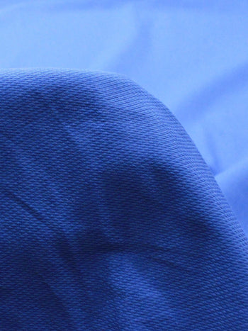 Tecido Piquet de Algodão com Elastano Azul