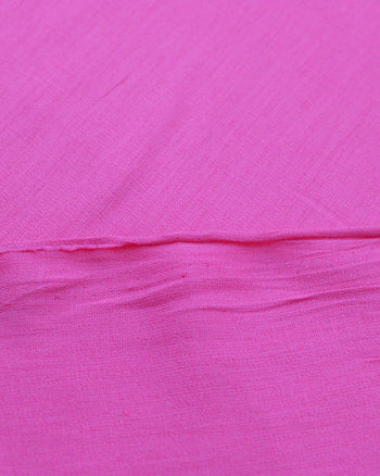 Tecido Viscose Mista Textura Flame Rosa Pink
