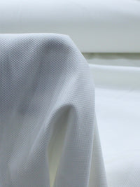 Tecido Piquet de Algodão Branco