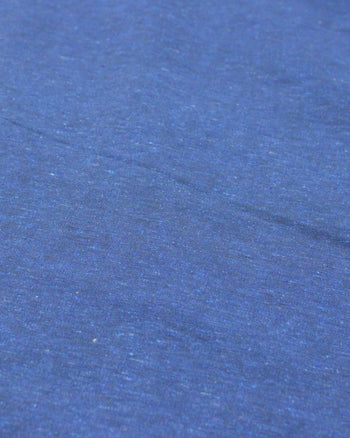 Tecido Linho de Algodão Azul Bic Mescla