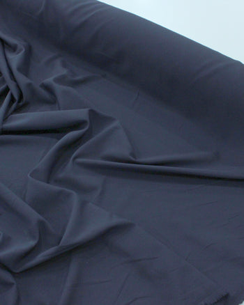 Tecido Crepe Fino Poliéster Azul Marinho