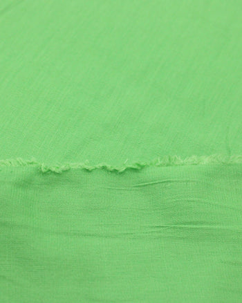 Tecido Viscose Mista Texturizada Verde Folha