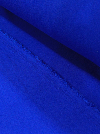 Tecido Crepe Encorpado Com Elastano Azul