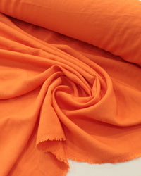 Tecido Alfaiataria de Viscose Leve Laranja
