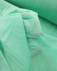 Tecido Cambraia de Liocel com Algodão Verde Tiffany