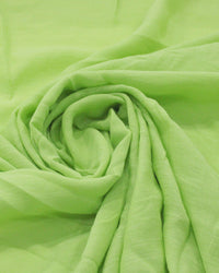 Tecido Crepe Misto Textura de Linho Verde Lima