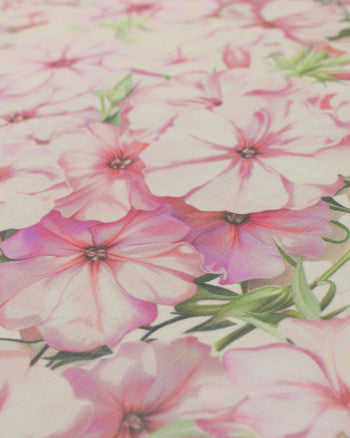 Tecido Crepe Chiffon Italiano Flores Rosas
