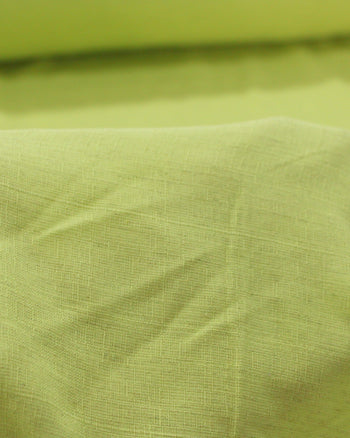 Tecido Crepe de Viscose Texturizada Verde Lima