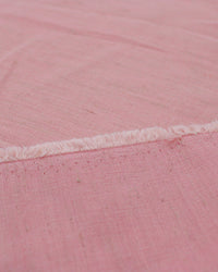Tecido Crepe Encorpado Textura de Linho Rosé