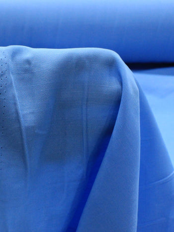 Tecido Viscose Mista Texturizada Azul Celeste